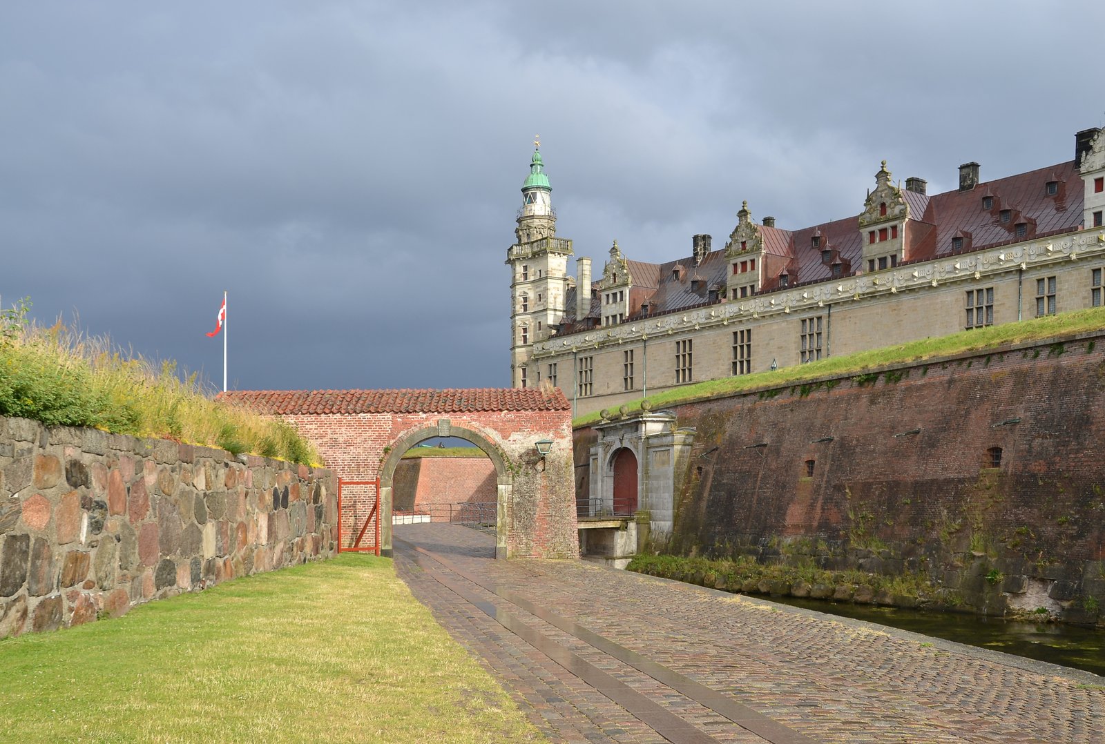 Kronborg Castle in Helsingor Denmark on a Danish Riviera day trip