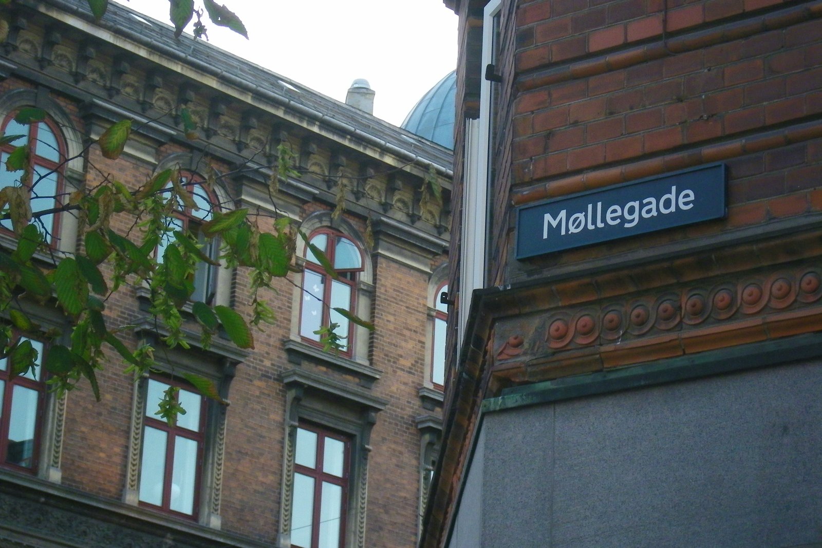 Street scene in Nørrebro Copenhagen Denmark